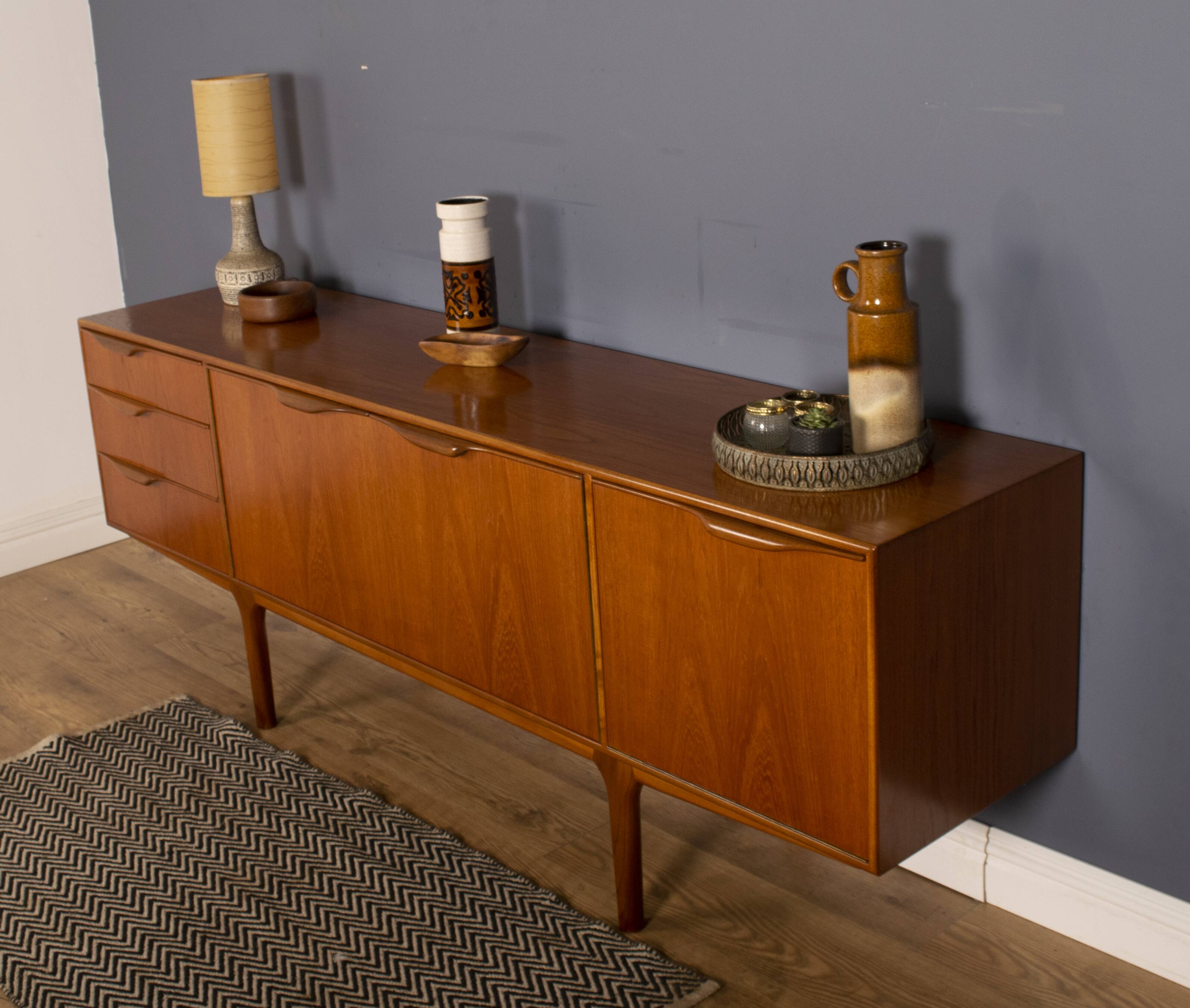 Restored Teak 1960s Retro Long Mcintosh Dunvegan Sideboard By Tom Robertson