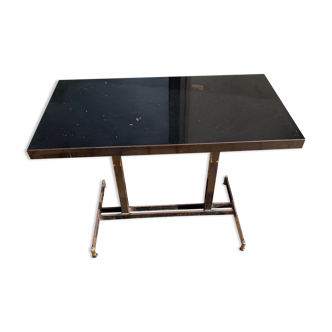 Black bistro table