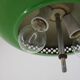 1970s Green Space Age Metal Pendant by LUDIB Bratislava, Czechoslovakia