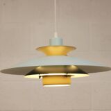 Vintage Jeka Metaltryk Volga Lamp: Fully restored - Danish Modern Design