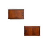 Set of 2 vintage floating nightstands