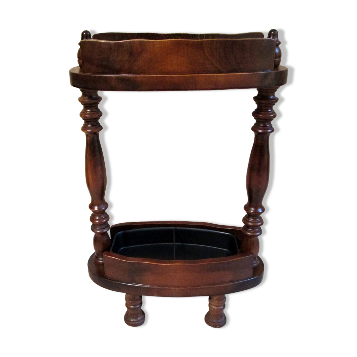 Wooden umbrella holder