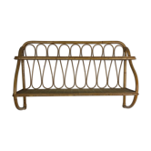 Rattan shelf circa 1960