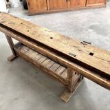Large antique carpenters working table