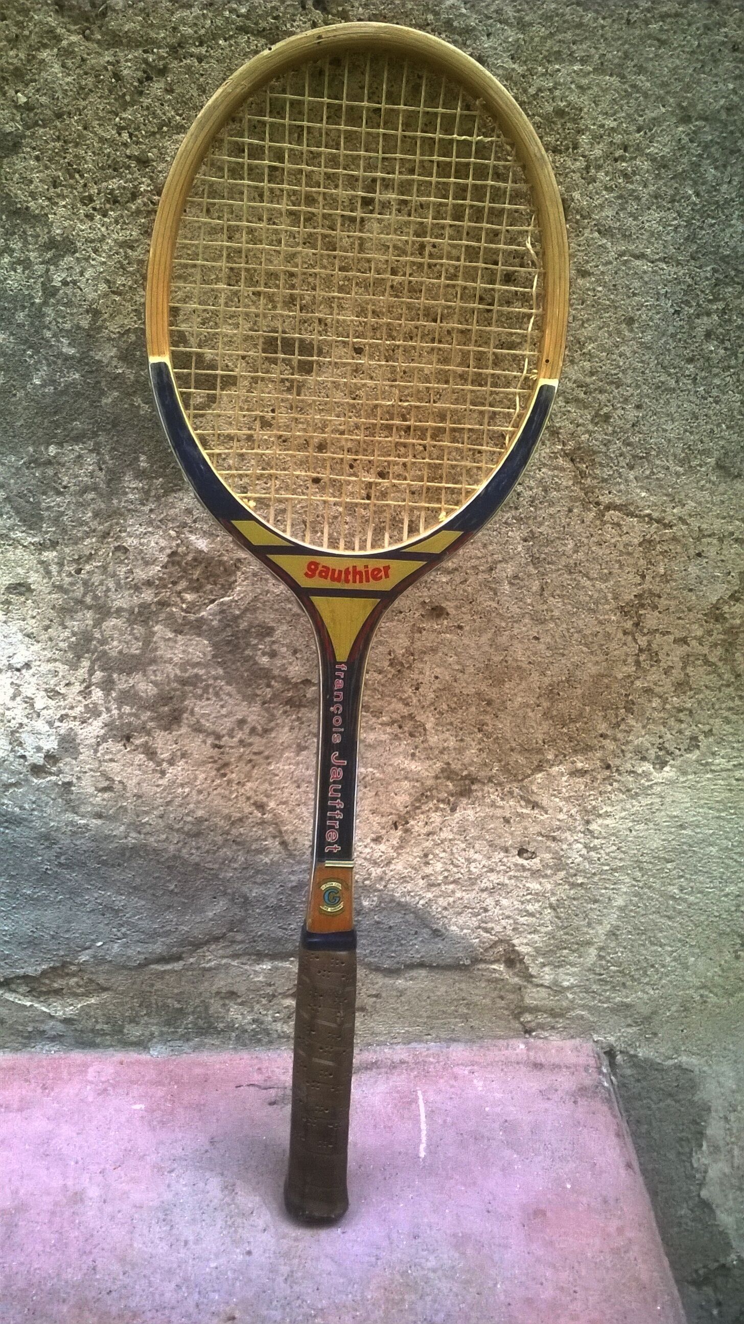 Vintage tennis racket