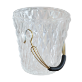 Glass ice bucket