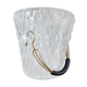 Glass ice bucket