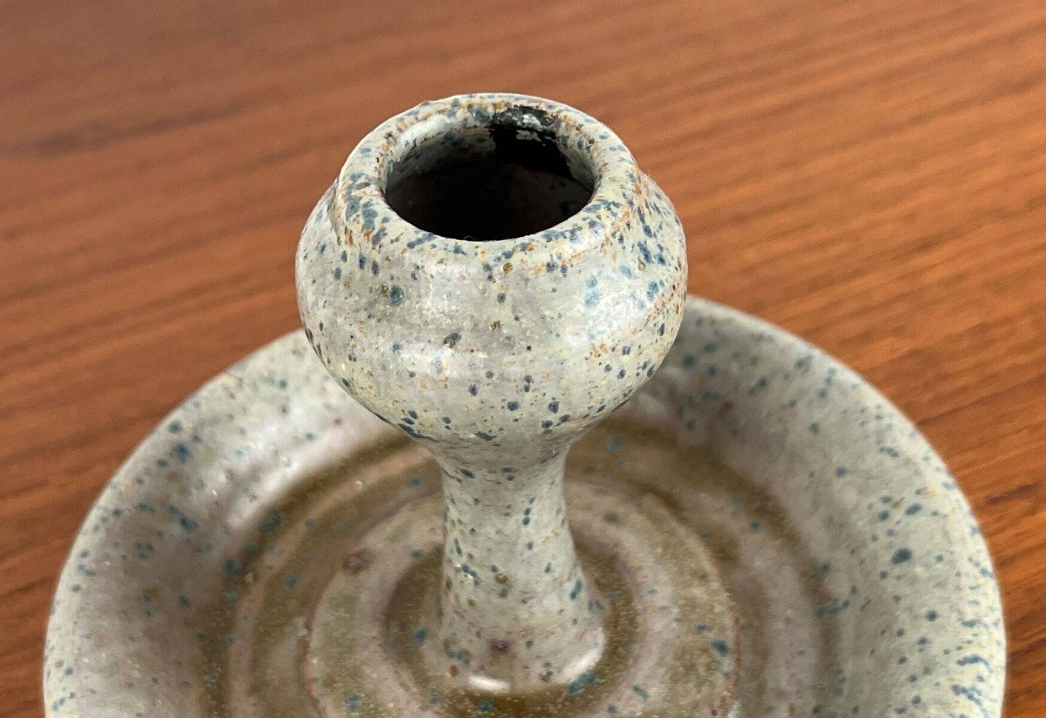 Mid-century ceramic candlestick, 1960s