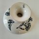 KG Lunéville footed plate with blue carnation decoration, 1880-1910