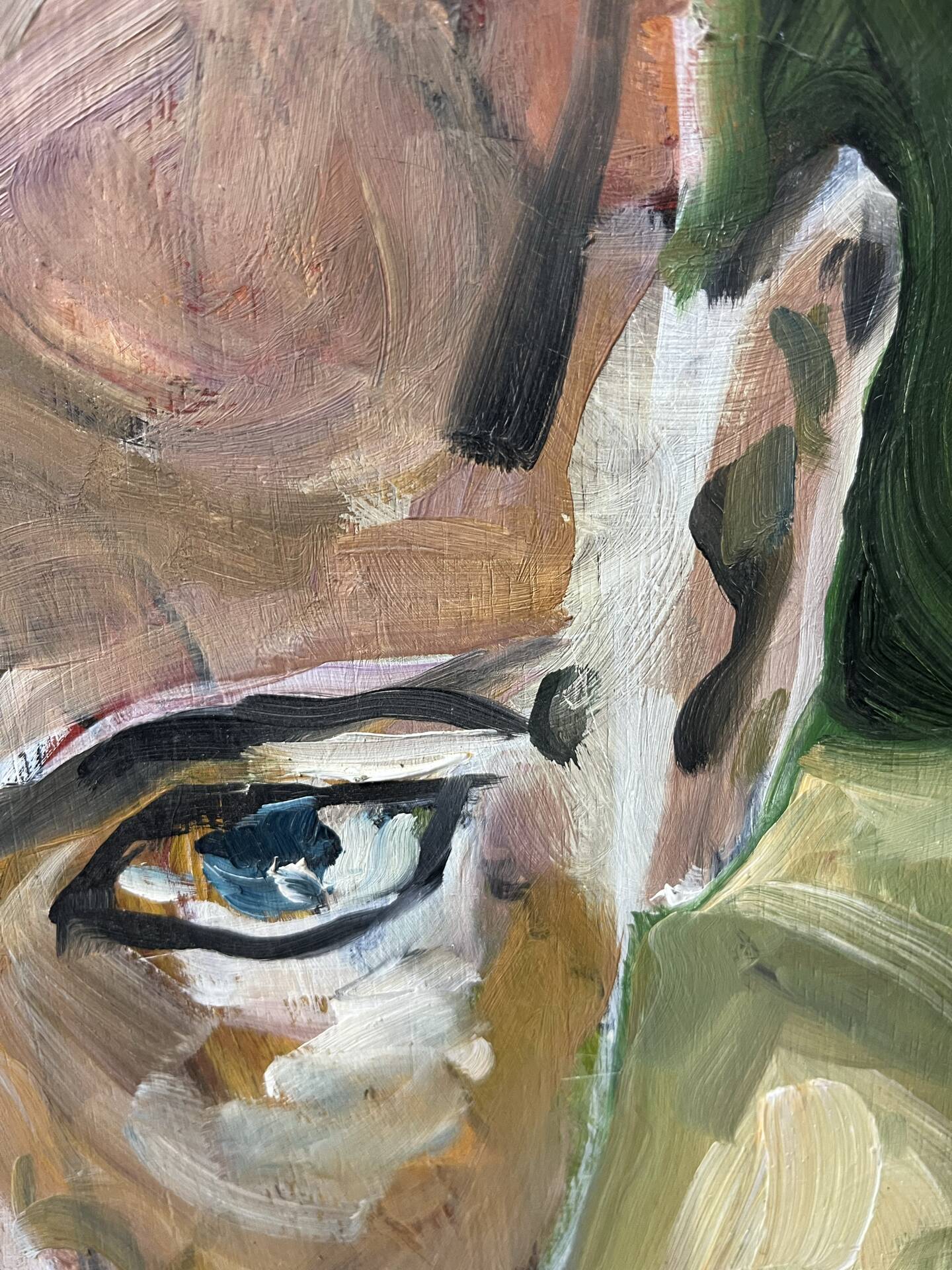 Portrait expressionniste