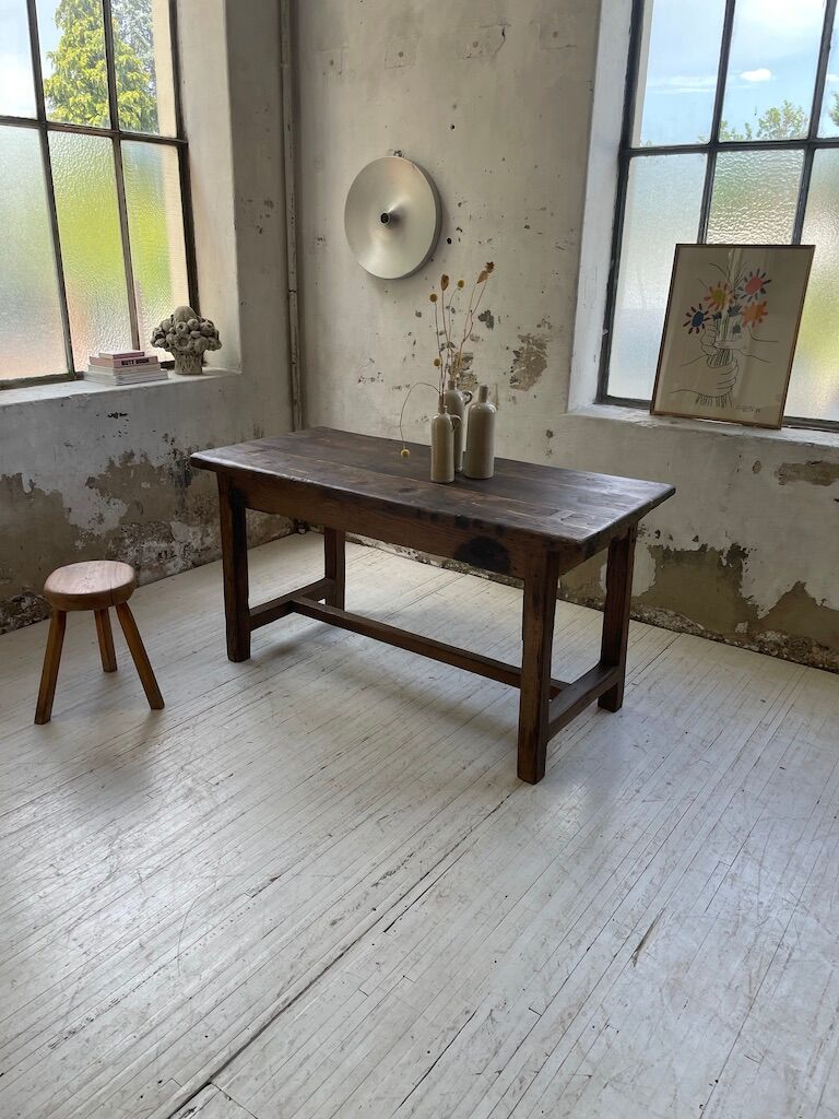 Work farm table established oak