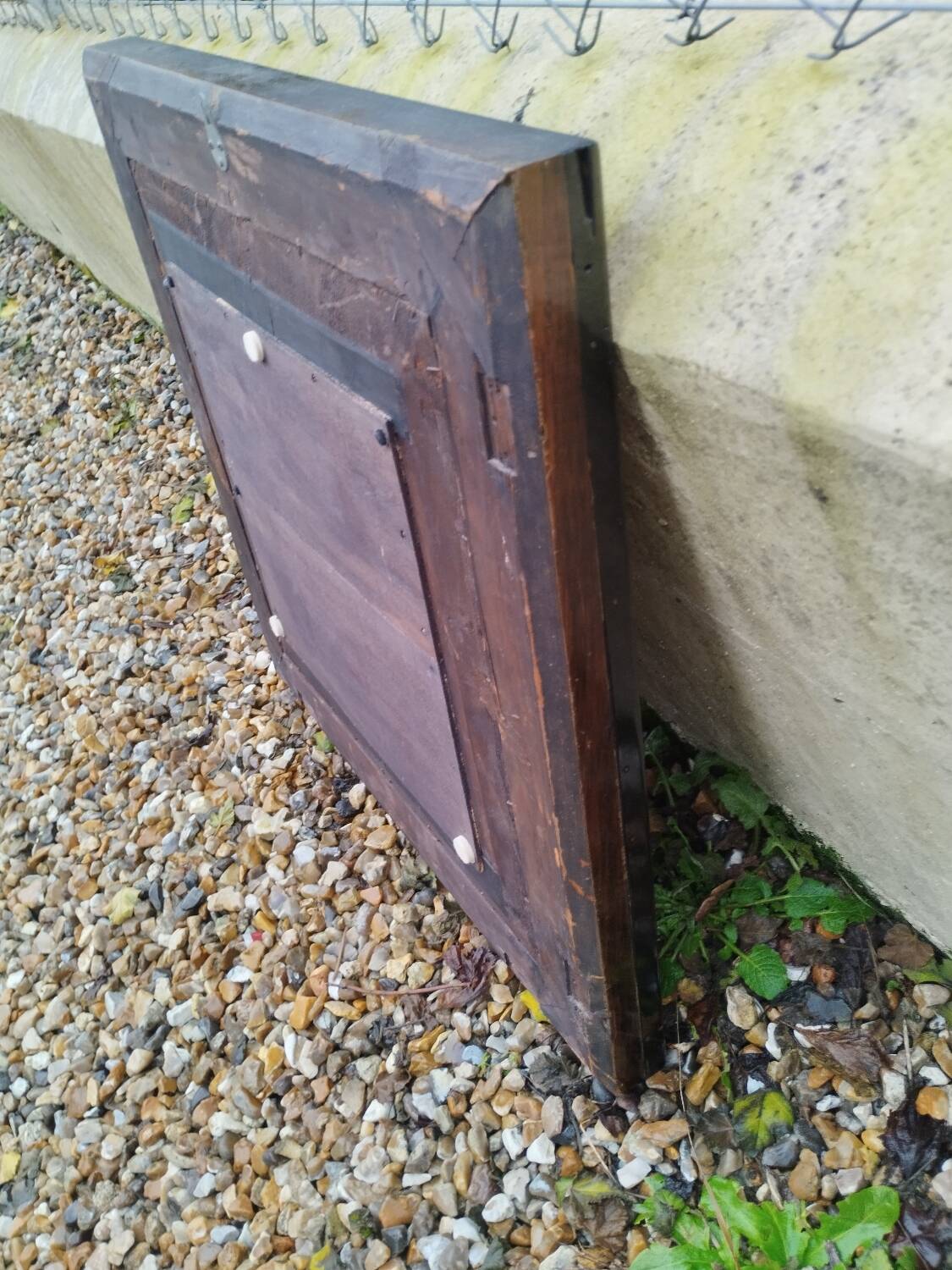 Vintage witch sun mirror antique