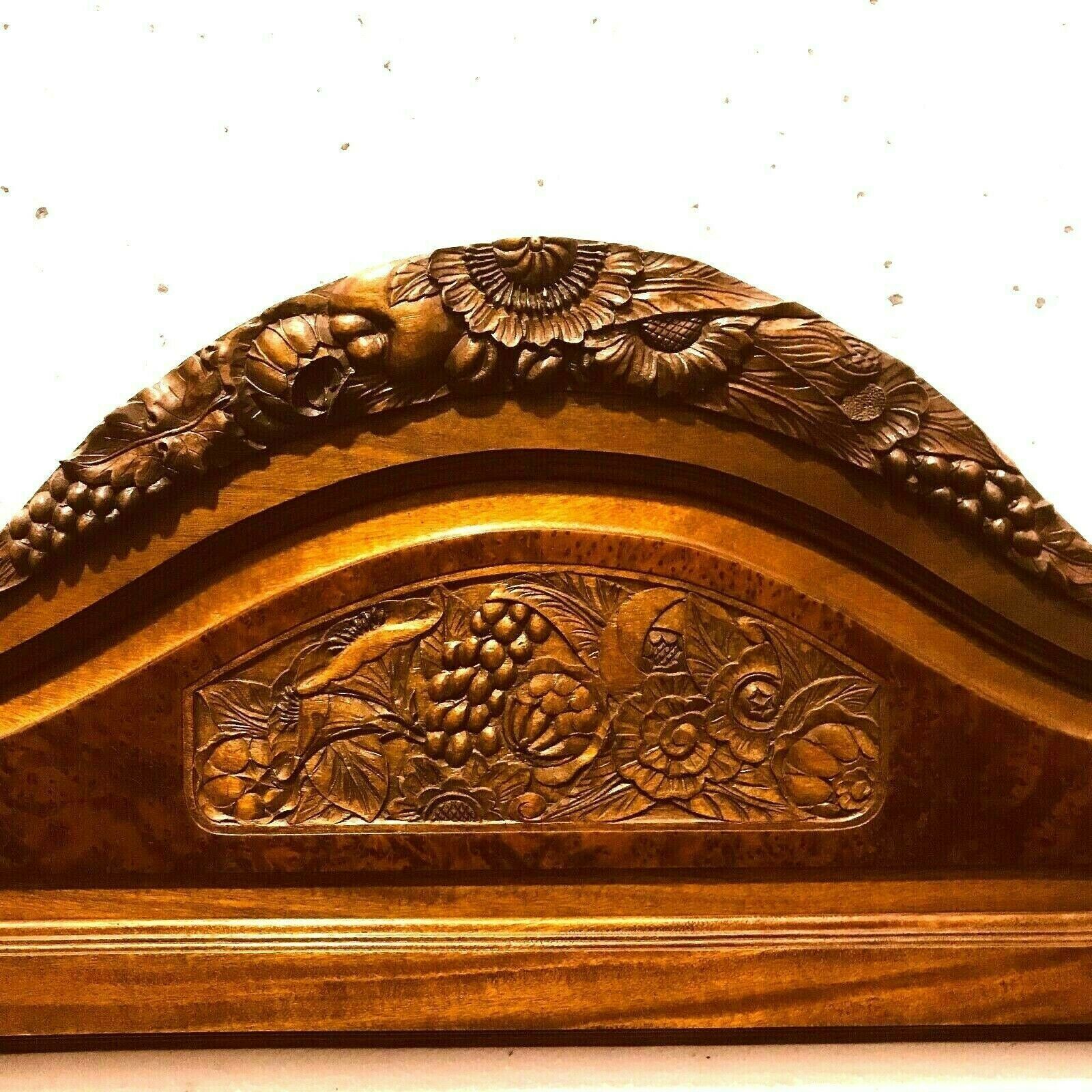 Art Deco Mirror in mahogany 20th century - 154x89cm