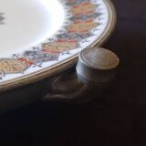 Heated plate. 19th century dish warmer.