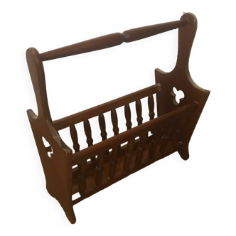 Porte revue en bois massif