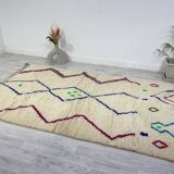Handmade Moroccan Berber carpet 250 X 150 CM