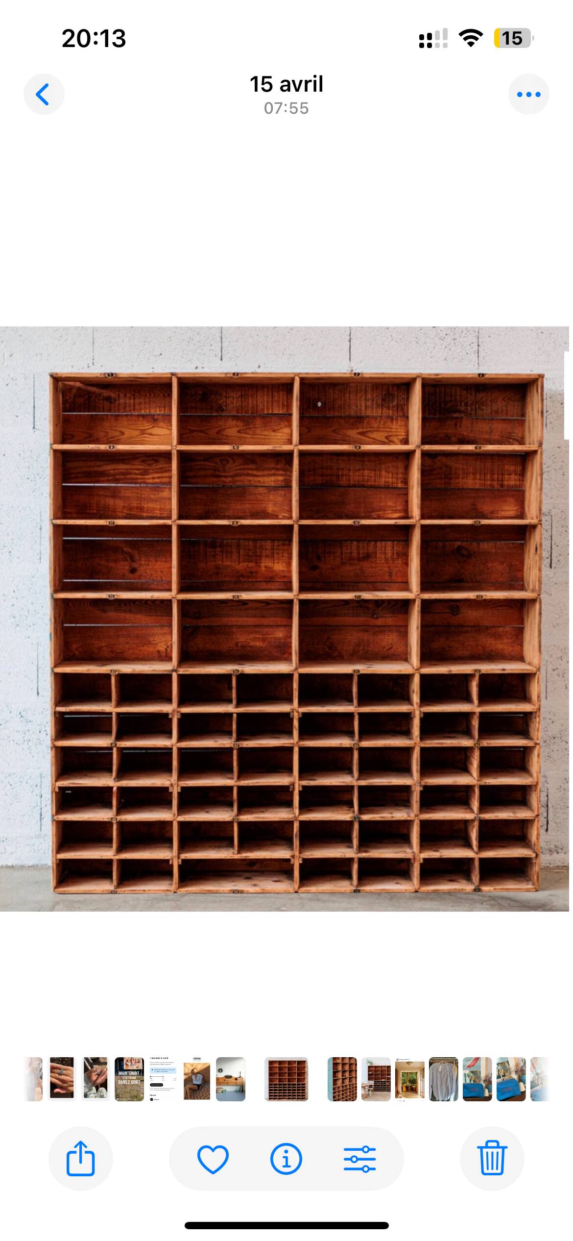 Antique trade furniture