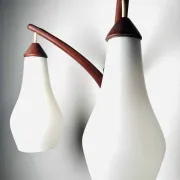 Double-Arm Wall Lamp By Uno & Östen Kristiansson For Luxus, Sweden, 1960S