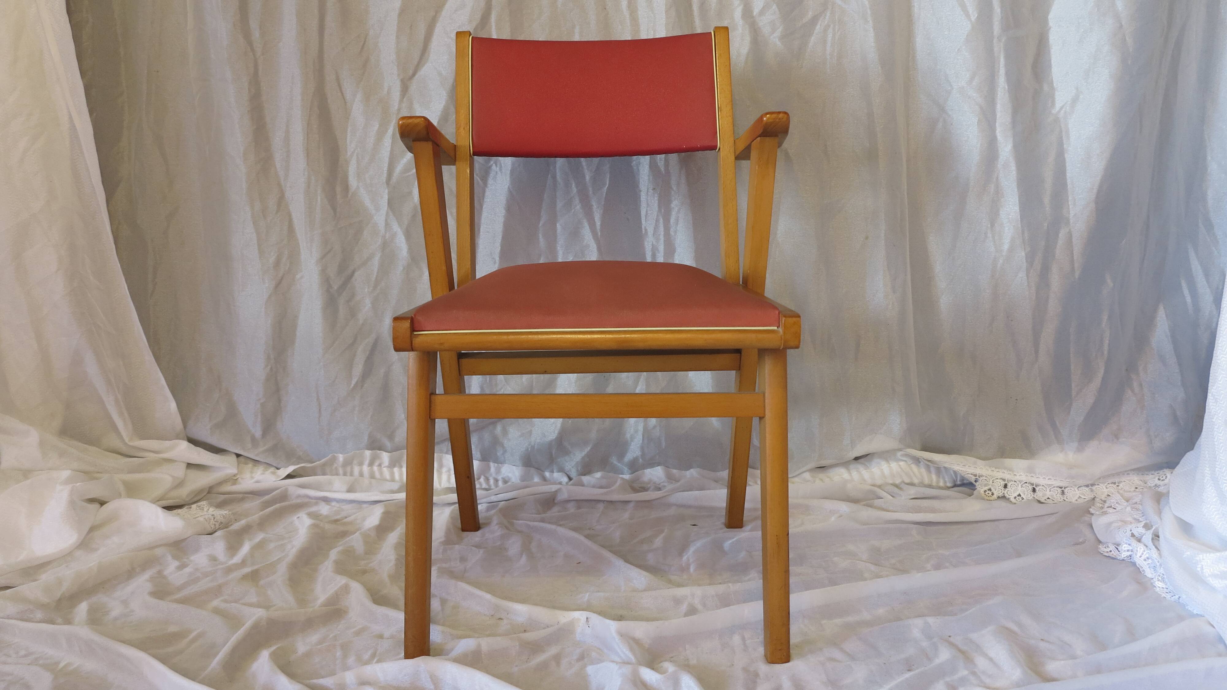 Vintage bridge chair