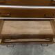 1960s chest of drawers with splayed legs and 4 drawers, refurbished