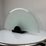 Lampe de table en verre postmoderne vintage