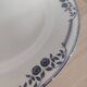 Flat plates ironstone Saussure