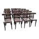 Set of 16 bistro chairs