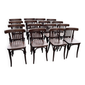 Set of 16 bistro chairs