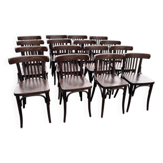 Set of 16 bistro chairs