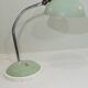 Lampe de bureau orientable en métal vert d’eau, années 50