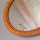 Rattan mirror 60s