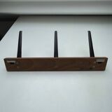 Wooden coat rack