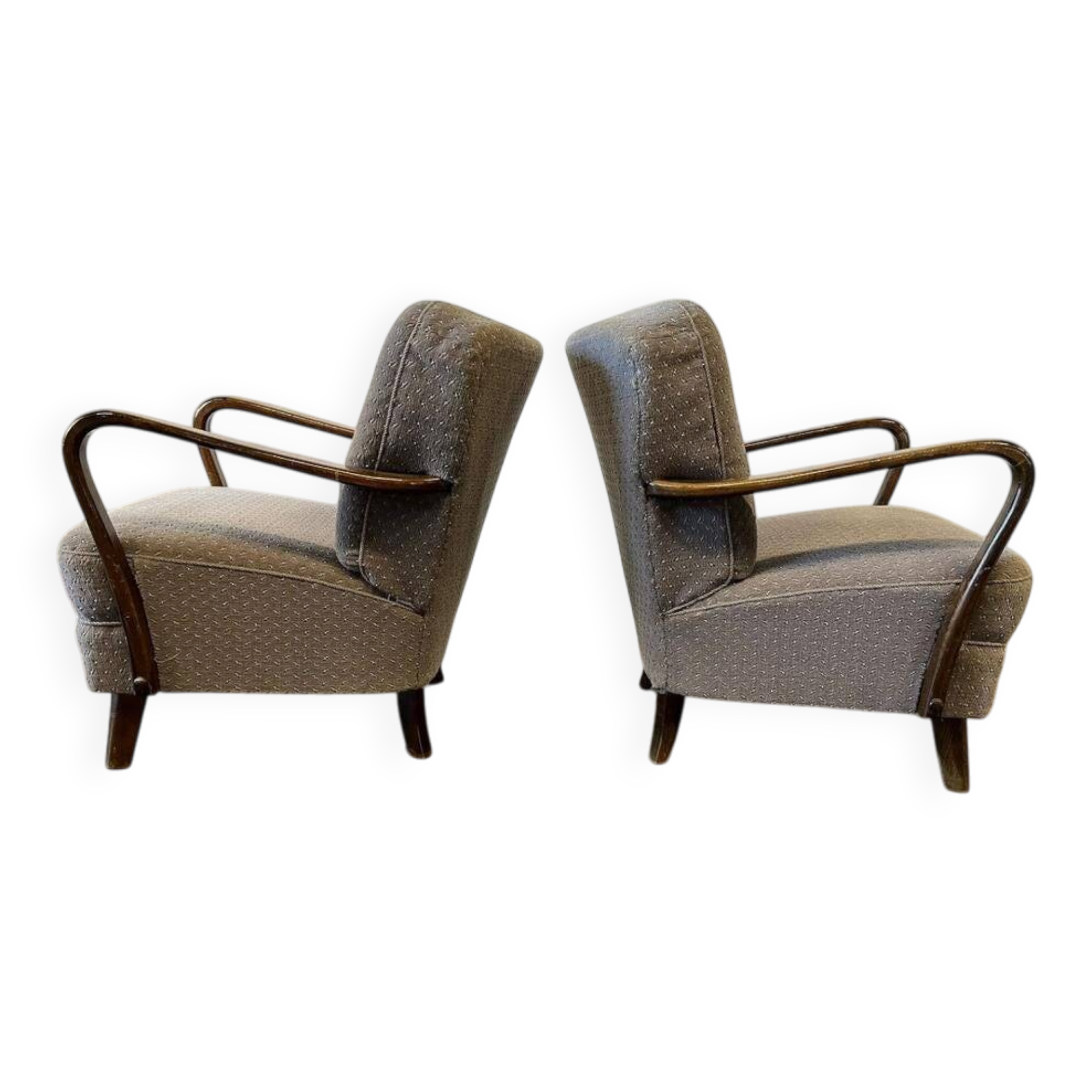 Ensemble de 2 fauteuils vintage