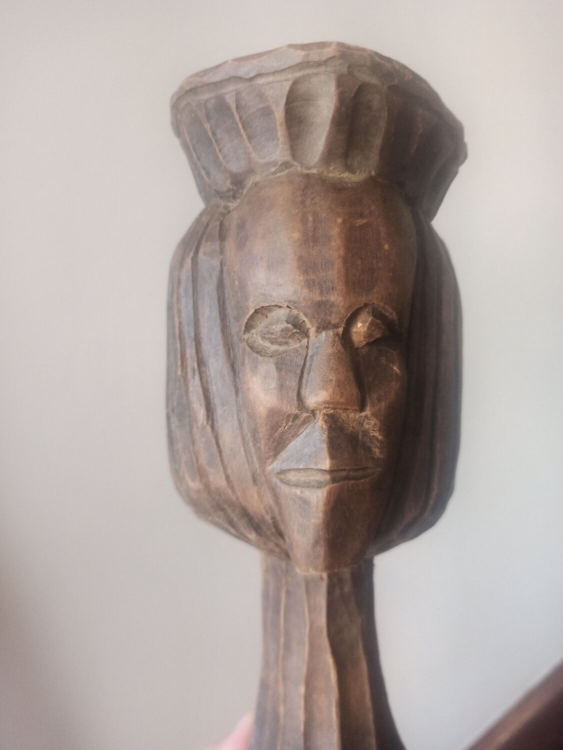 African wooden ethnic sculpture