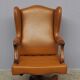 Chaise de bureau en cuir par Fior, 1980