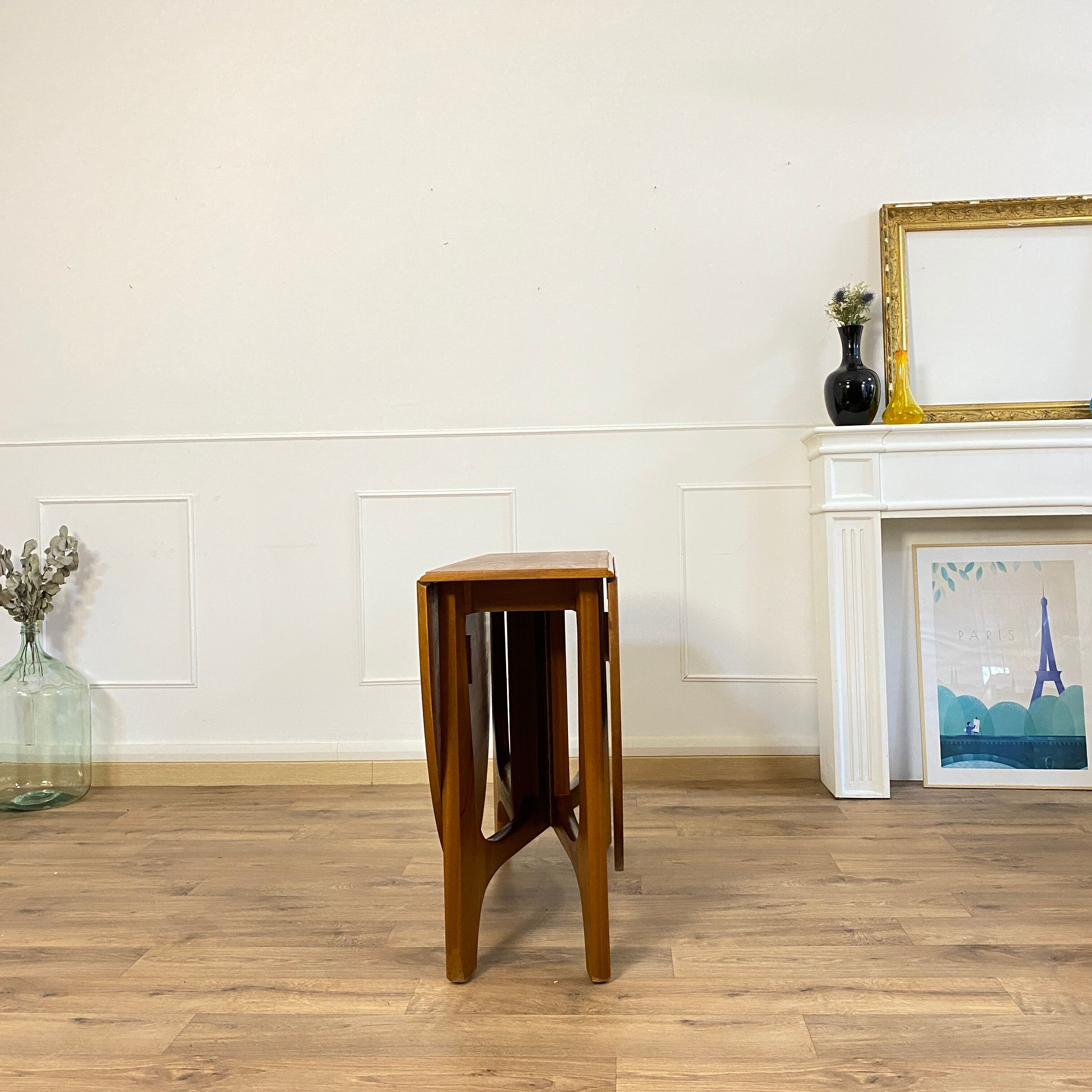 Folding vintage dining table