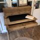 Early 20th century oak desk, happiness of the day