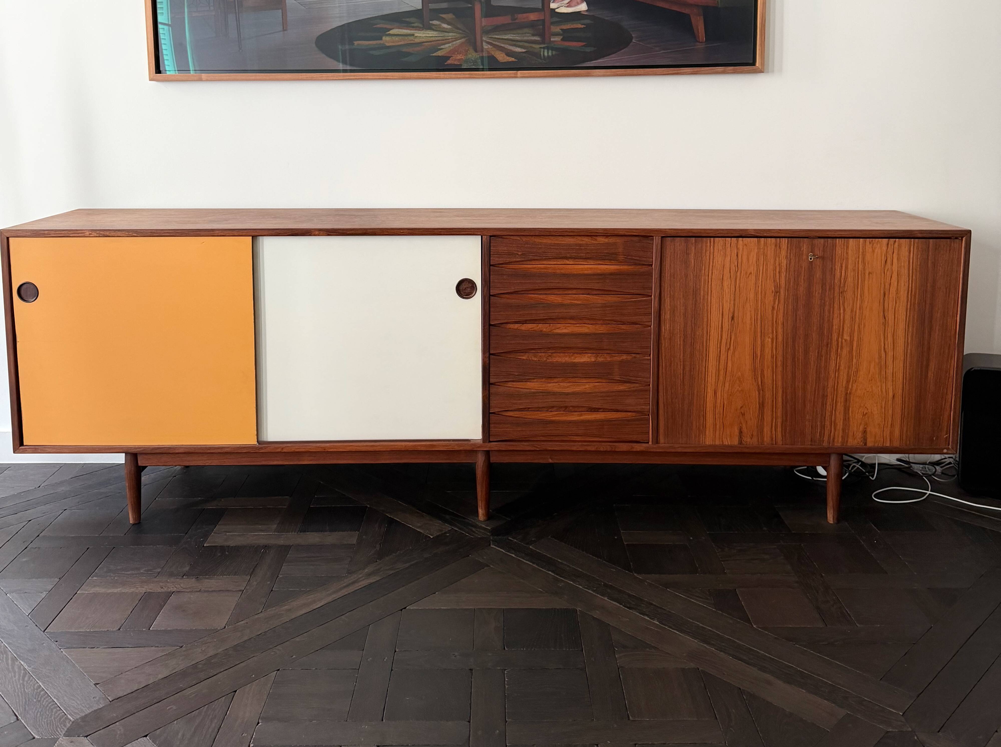 Large triennial sideboard by Arne Vodder