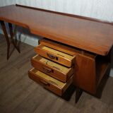 Mid-Century Dutch Modern Writing Desk by Louis Van Teeffelen for Wébé, 1950s