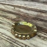 Cendrier en laiton brutaliste italien signe Tonini