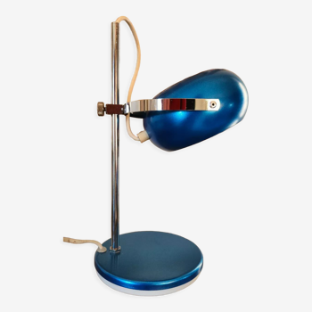 Lampe vintage 1970 bleu