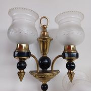 Paire d'appliques en bronze de style neo classique, XX ème siècle