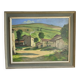 Old table landscape signed Franc Bal (1876-1960)