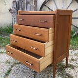 Vintage dresser compass feet