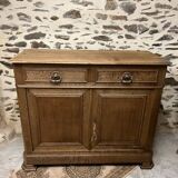 Antique solid wood sideboard