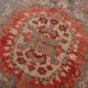 6X10 Vintage Red & Beige Made in Anatolian Turkish Vintage Rug, 184x296 Cm