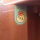 Vintage sideboard 1950 oak foot compass