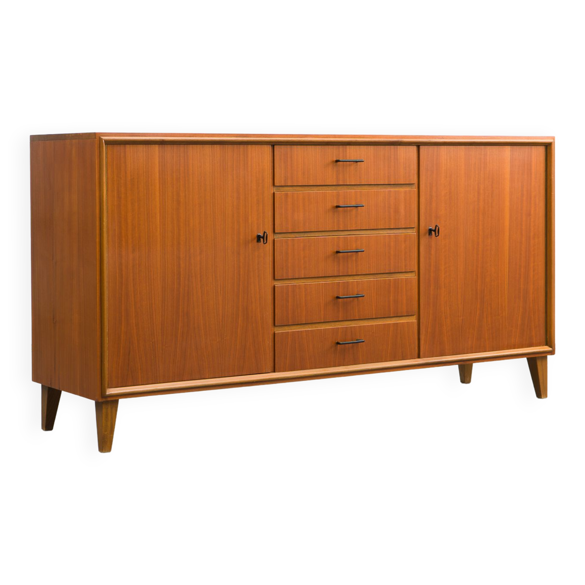 Enfilade années 60 en noyer