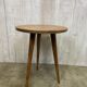 Tripod pedestal table