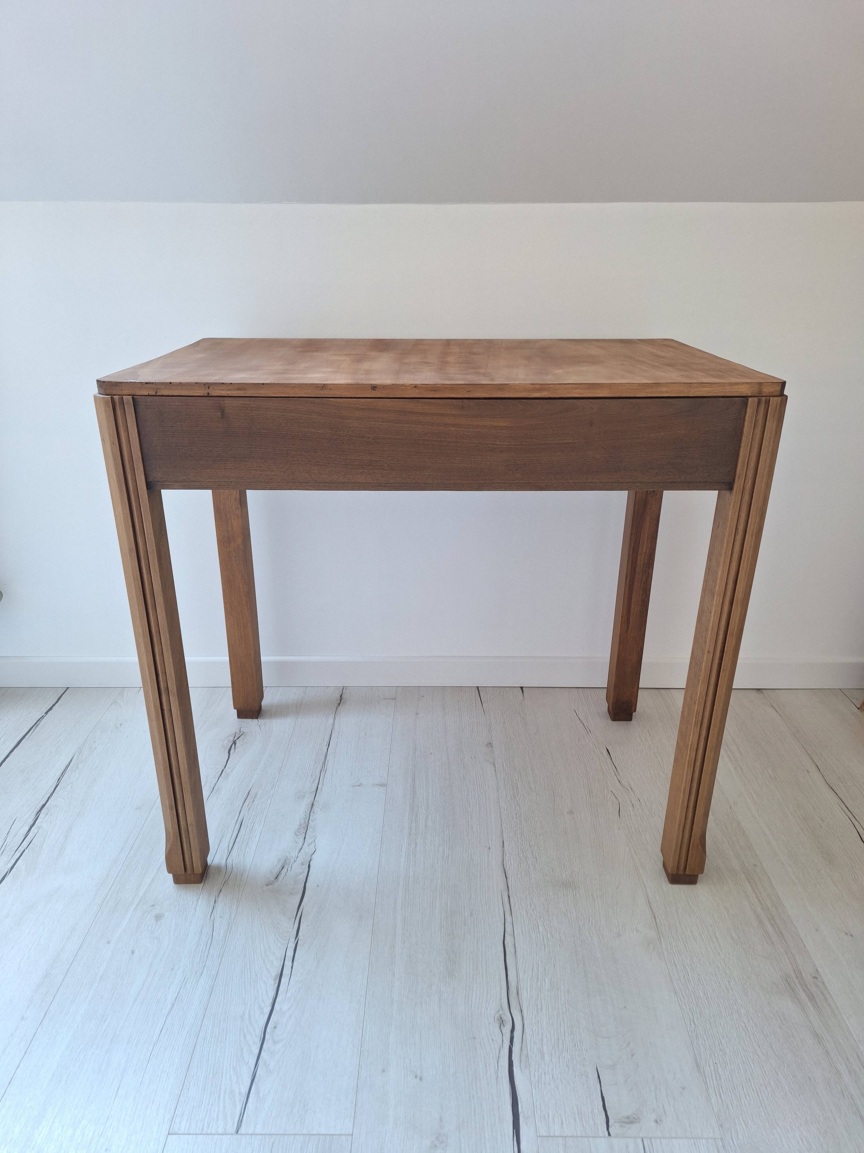 Desk / Side table / Art Deco console from the 1930s vintage